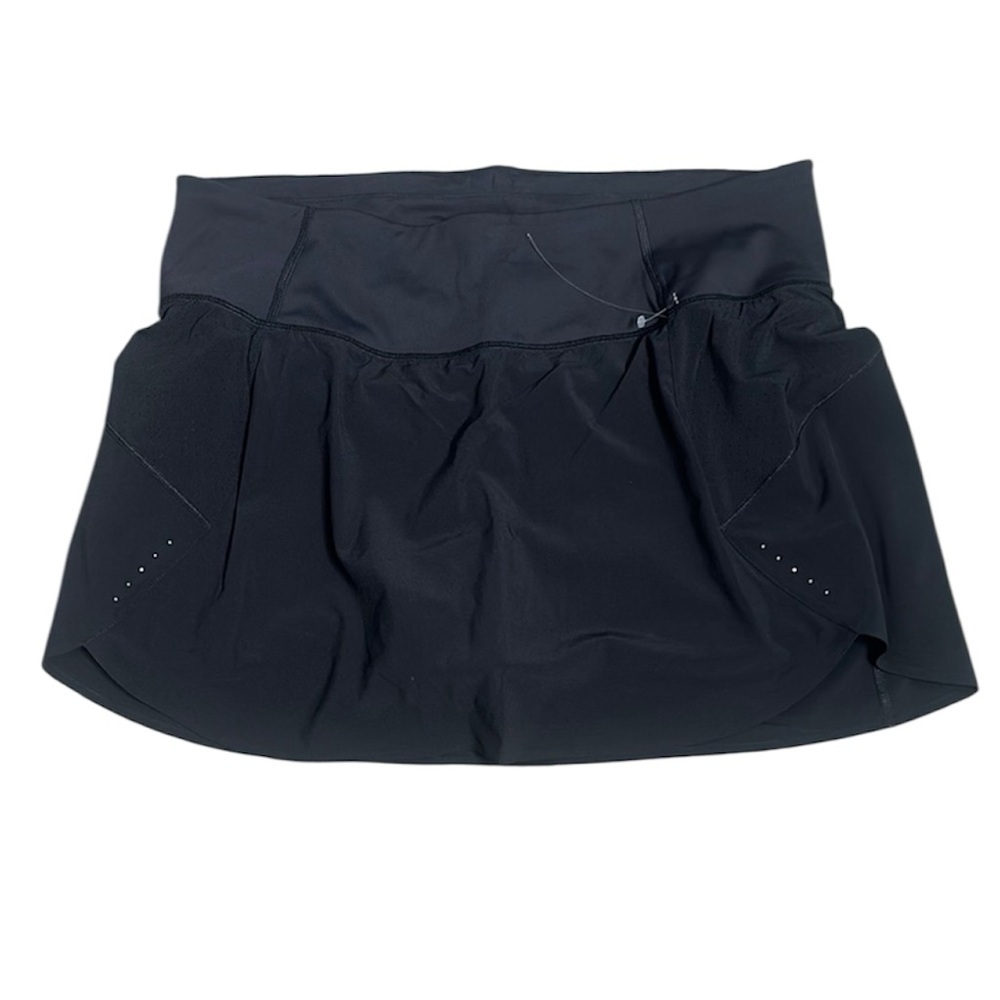 Athleta run with it skort Black Skirt size 2x new with out tags gym workout…